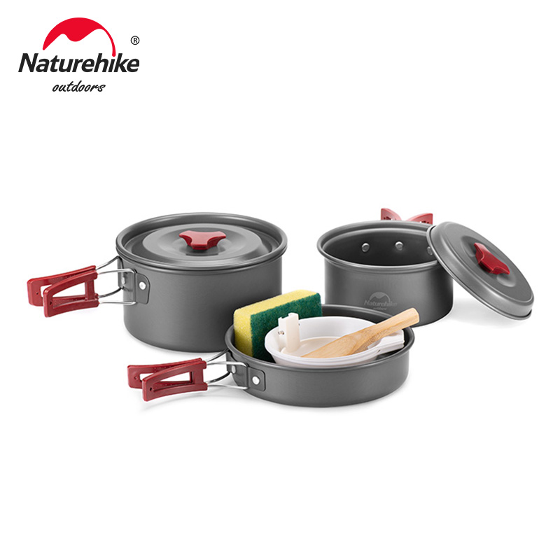 Quality Camping Cooking Set - Naturehike Camping Pot Ultralight Camping Cooking