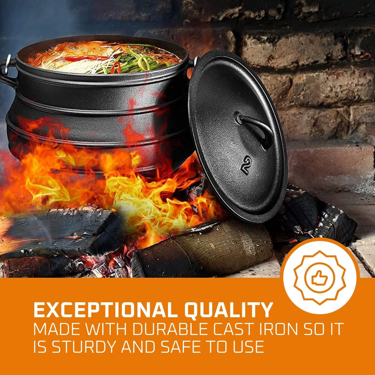 12 Quart Cast Iron Dutch Oven  - Camp Dutch Oven Cast ulasan dan harga