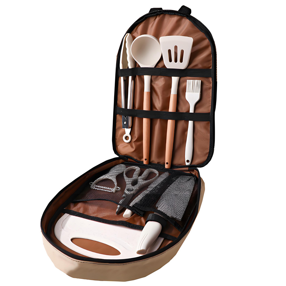 10Pcs Portable Camping Cooking - Quality Camping Cooking Set ulasan dan harga