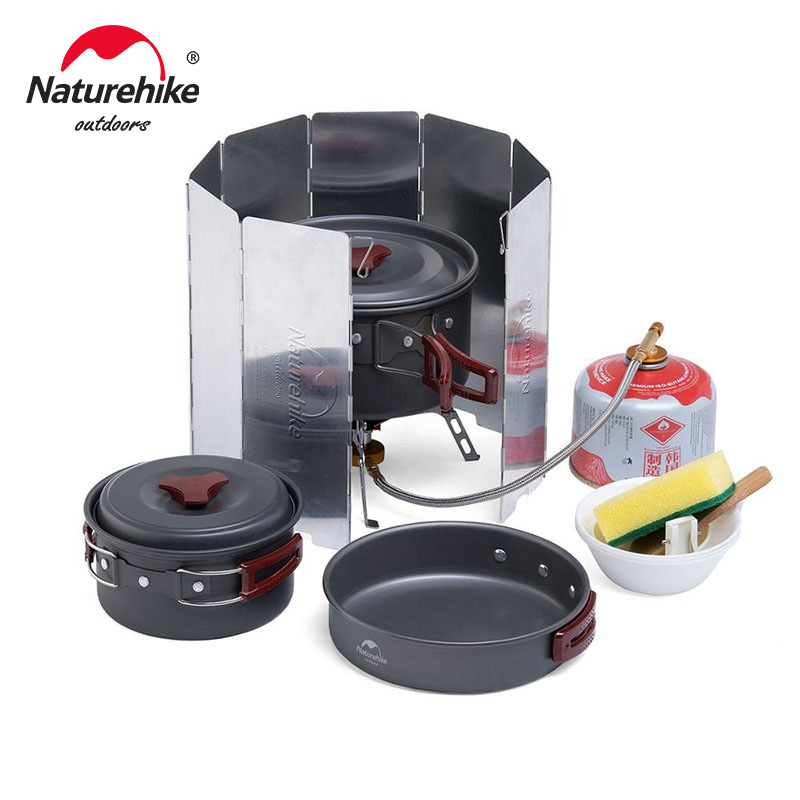 Naturehike Camping Pot Ultrali - Quality Camping Cooking Set ulasan dan harga