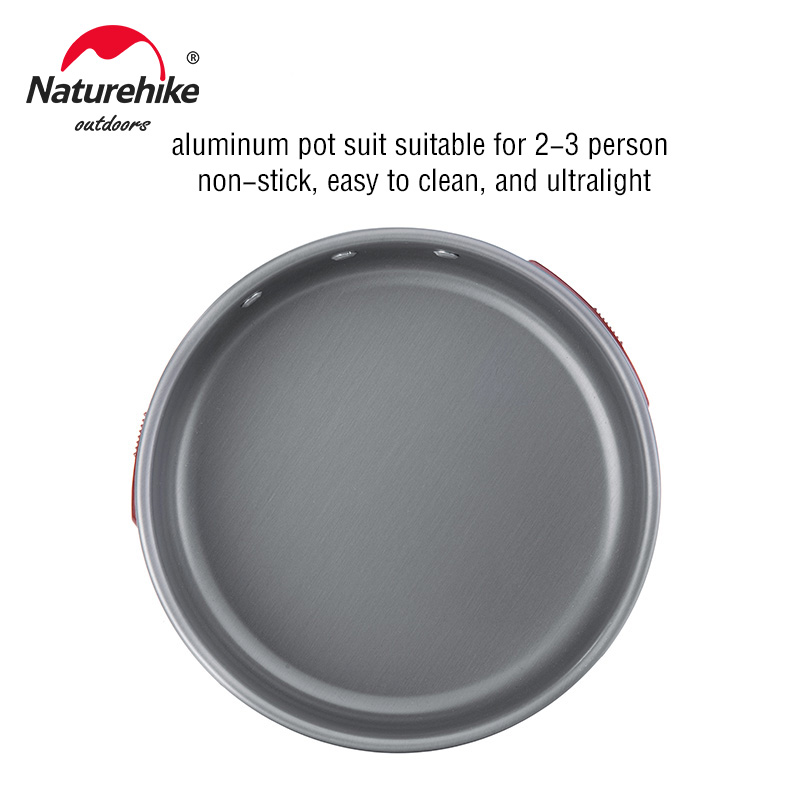 Naturehike Camping Pot Ultrali - Quality Camping Cooking Set ulasan dan harga