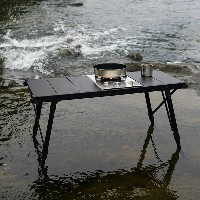 IGT 3/4 Unit ALuminum Alloy Ta - Camping Cooking Table ulasan dan harga