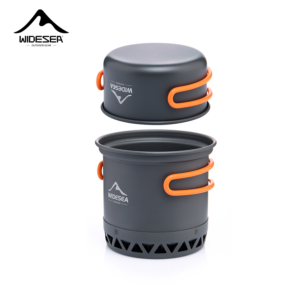 Outdoor Camping Pot 1.3L 2.3L  - Quality Camping Cooking Set ulasan dan harga