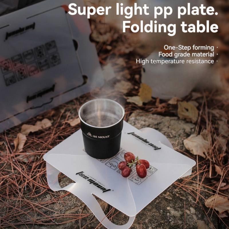 Outdoor PP Board Folding Table - Camping Cooking Dining Set ulasan dan harga