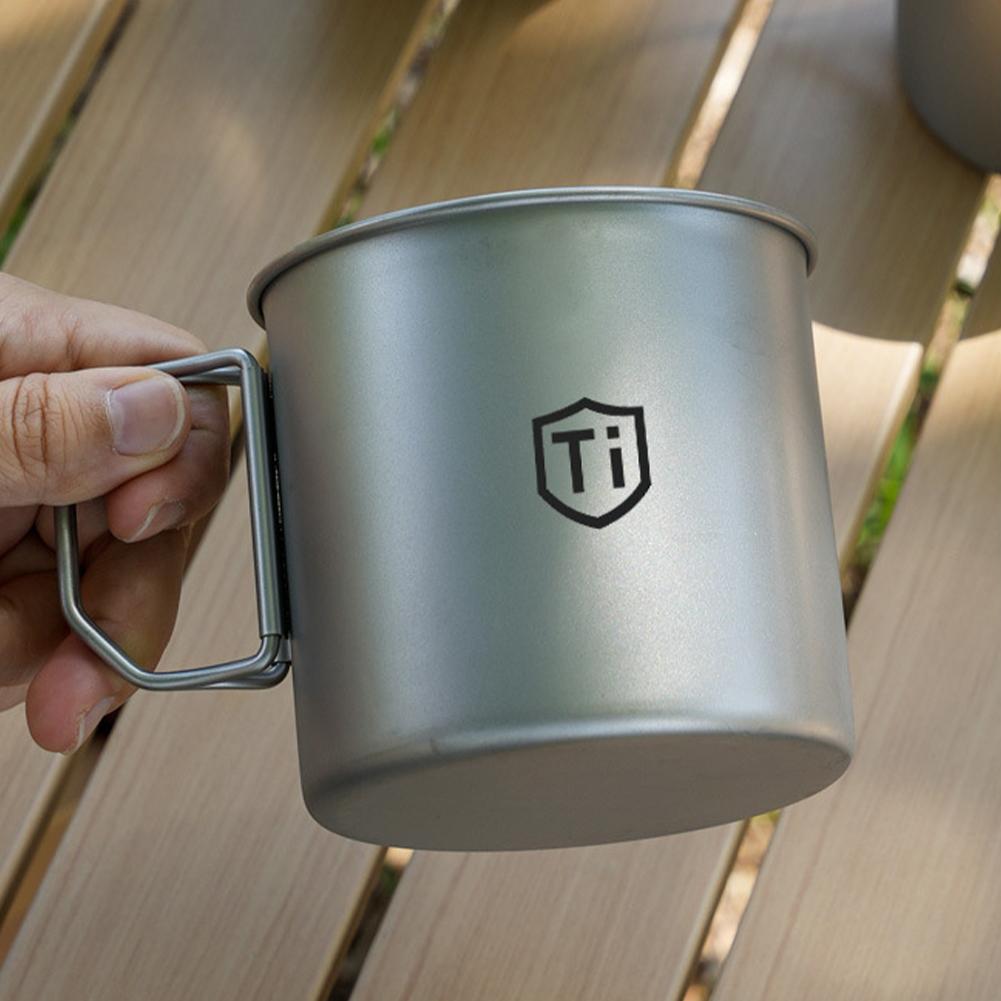 Camping Mug Titanium Cup Touri - Quality Camping Cooking Set ulasan dan harga