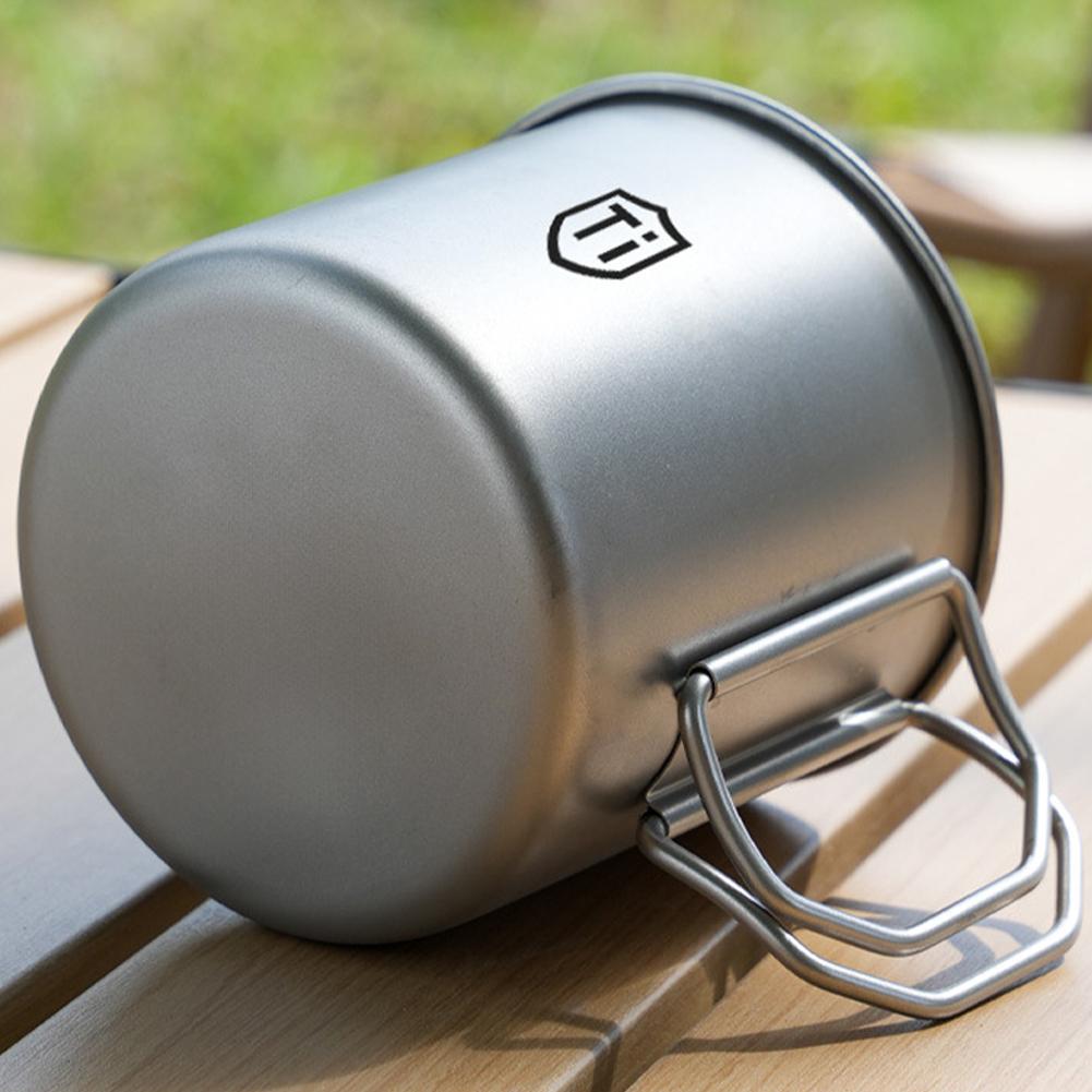 Camping Mug Titanium Cup Touri - Quality Camping Cooking Set ulasan dan harga