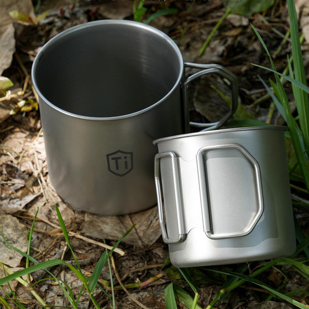 Camping Mug Titanium Cup Touri - Quality Camping Cooking Set ulasan dan harga