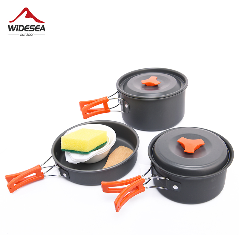 Widesea Camping Outdoor Cookwa - Quality Camping Cooking Set ulasan dan harga