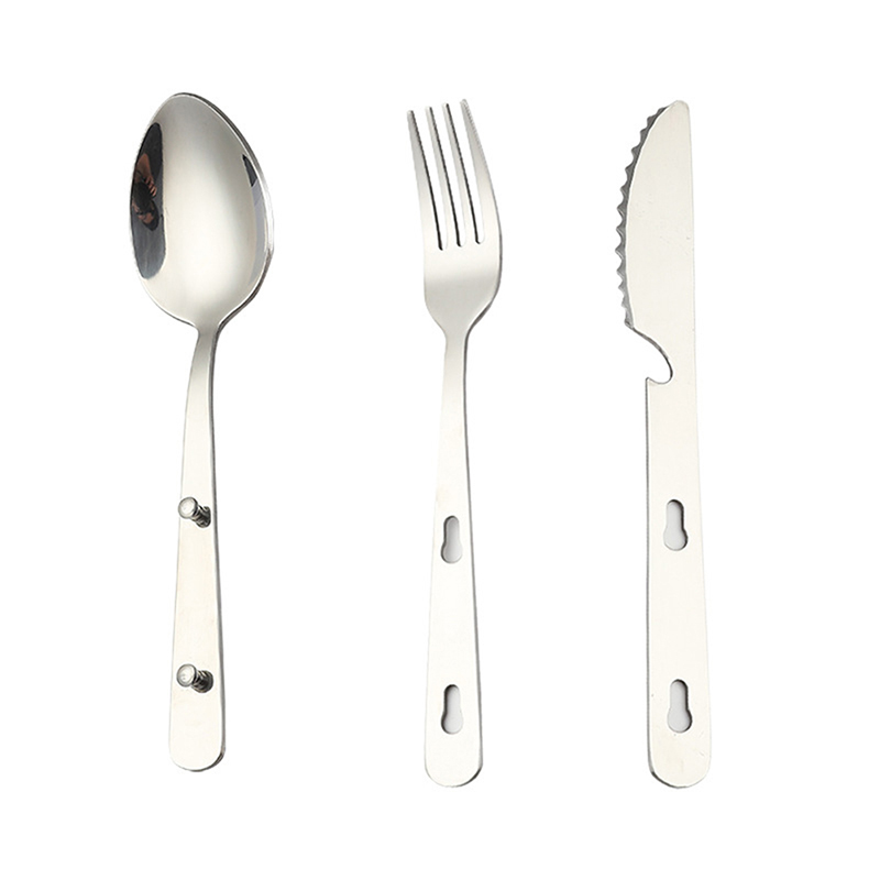 3pcs/set Portable Stainless St - Quality Camping Cooking Set ulasan dan harga